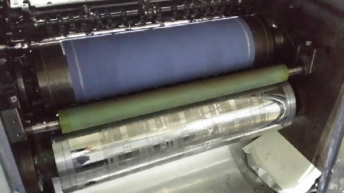 二手单凹机改造压纹机实现高精度“印后压”